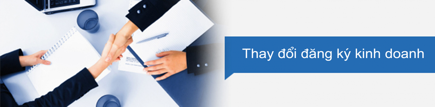 Thay đổi đăng ký kinh doanh